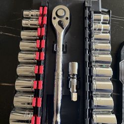 22 Piece Ratchet Set