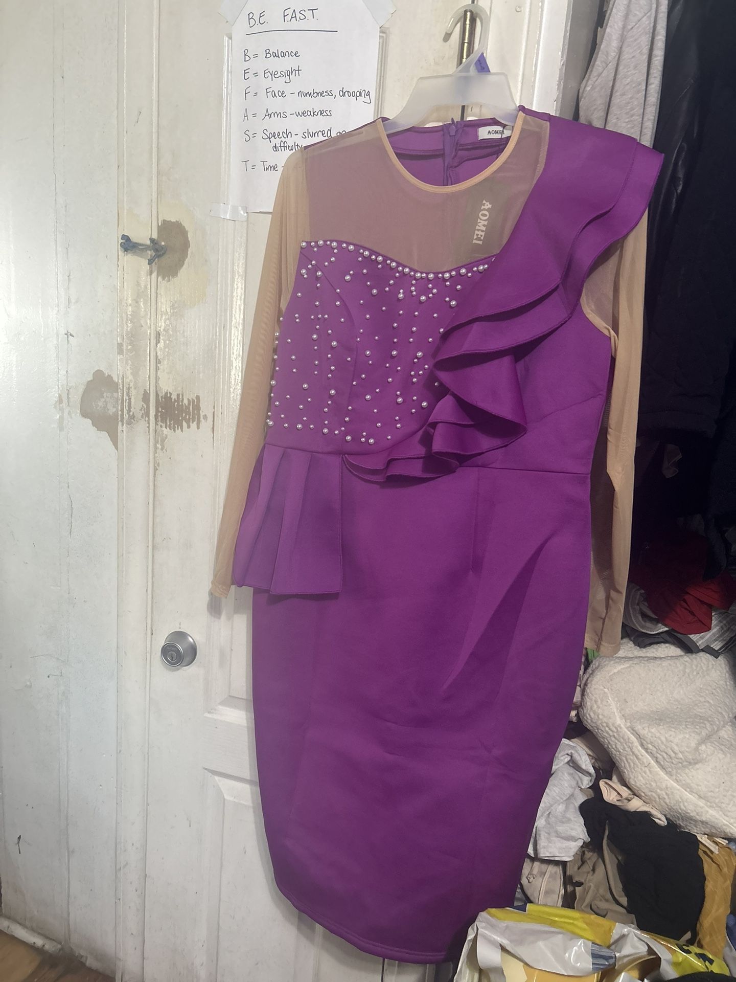 Purple Dress For Sale Never Put On