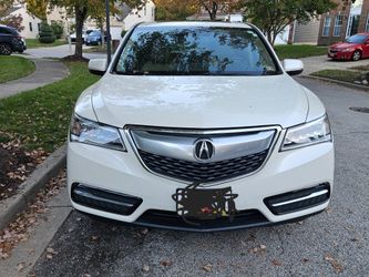 Acura MDX SUV White