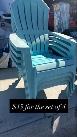 Patio chairs