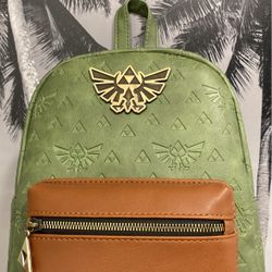 Zelda Backpack with Zelda Lego