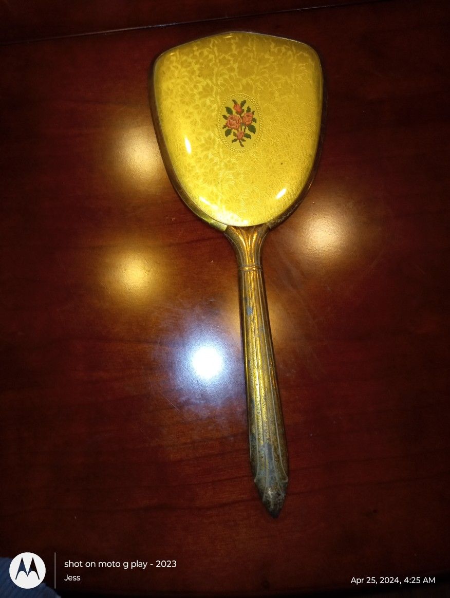 Vintage Hand Mirror 