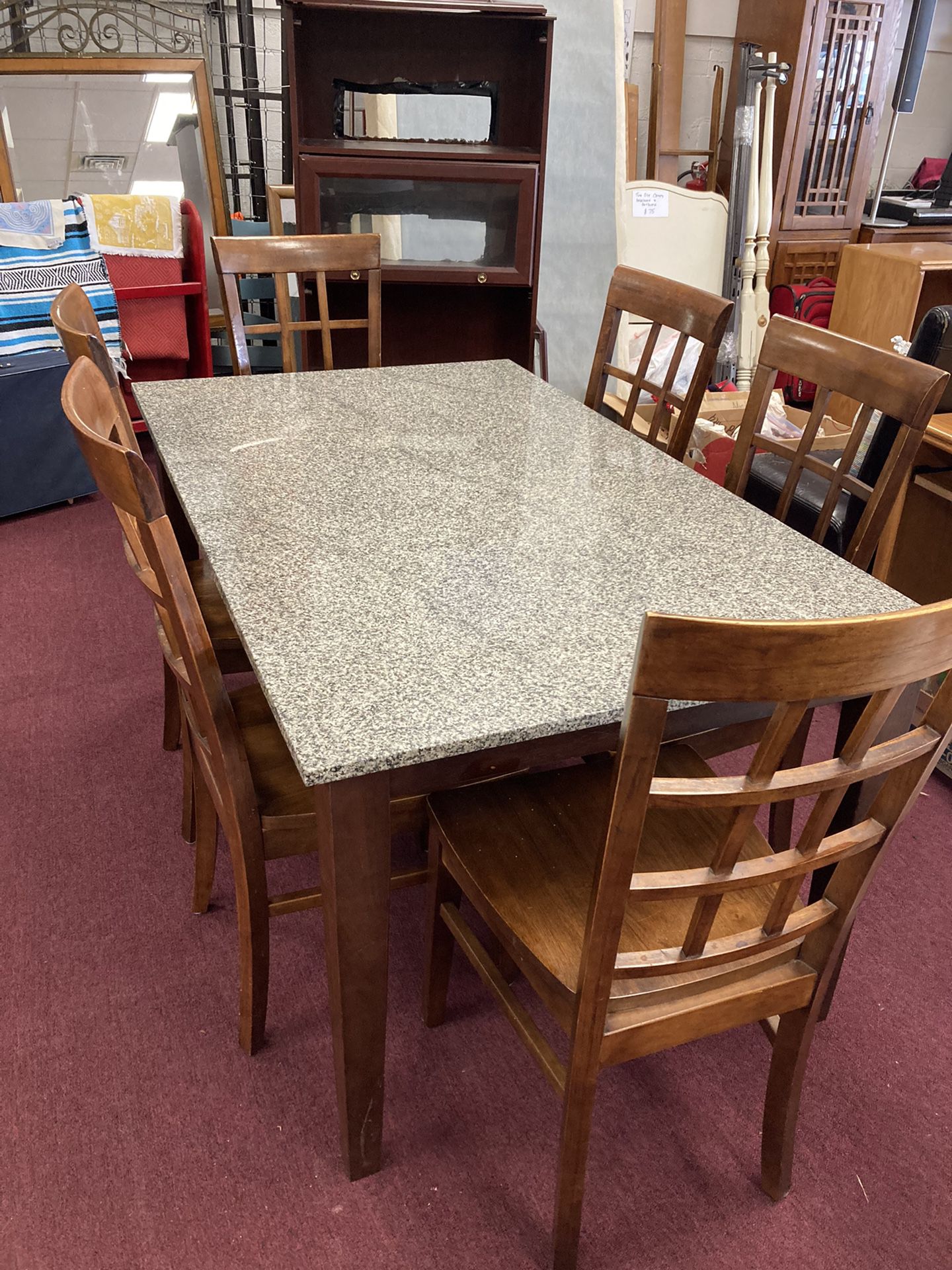 Granite Table And Chairs 