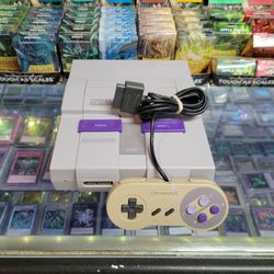 Super Nintendo System (Cleaned & Tested)