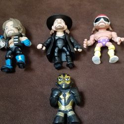 Wwe The Loyal subjects Mini Toy Lot.