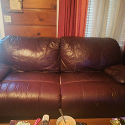 Leather Sofa Recliner