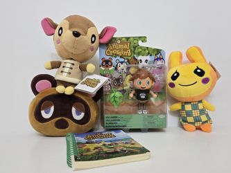 Animal Crossing Plush Lot