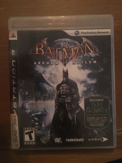 Sony ps3 Batman