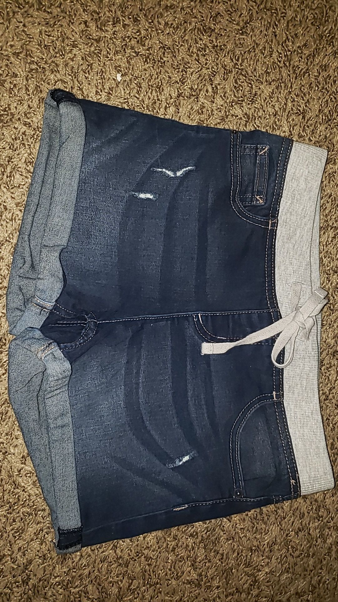 Justice girls denim shorts size 16