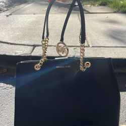 Large Black Michael Kors Purse 