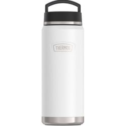 Brand New -Thermos 40oz Stainless Steel Wide Mouth Hydration Bottle White or Black