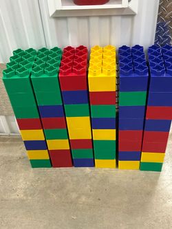 BiggoBlocks Jumbo Blocks, 48 PC Set