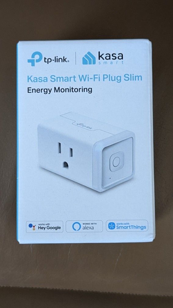 Brand New: Kasa (TP-Link) Smart Plug Mini with Energy Monitoring,
