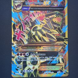 Pokemon Ancient Origins Primal Groudon EX 97/98