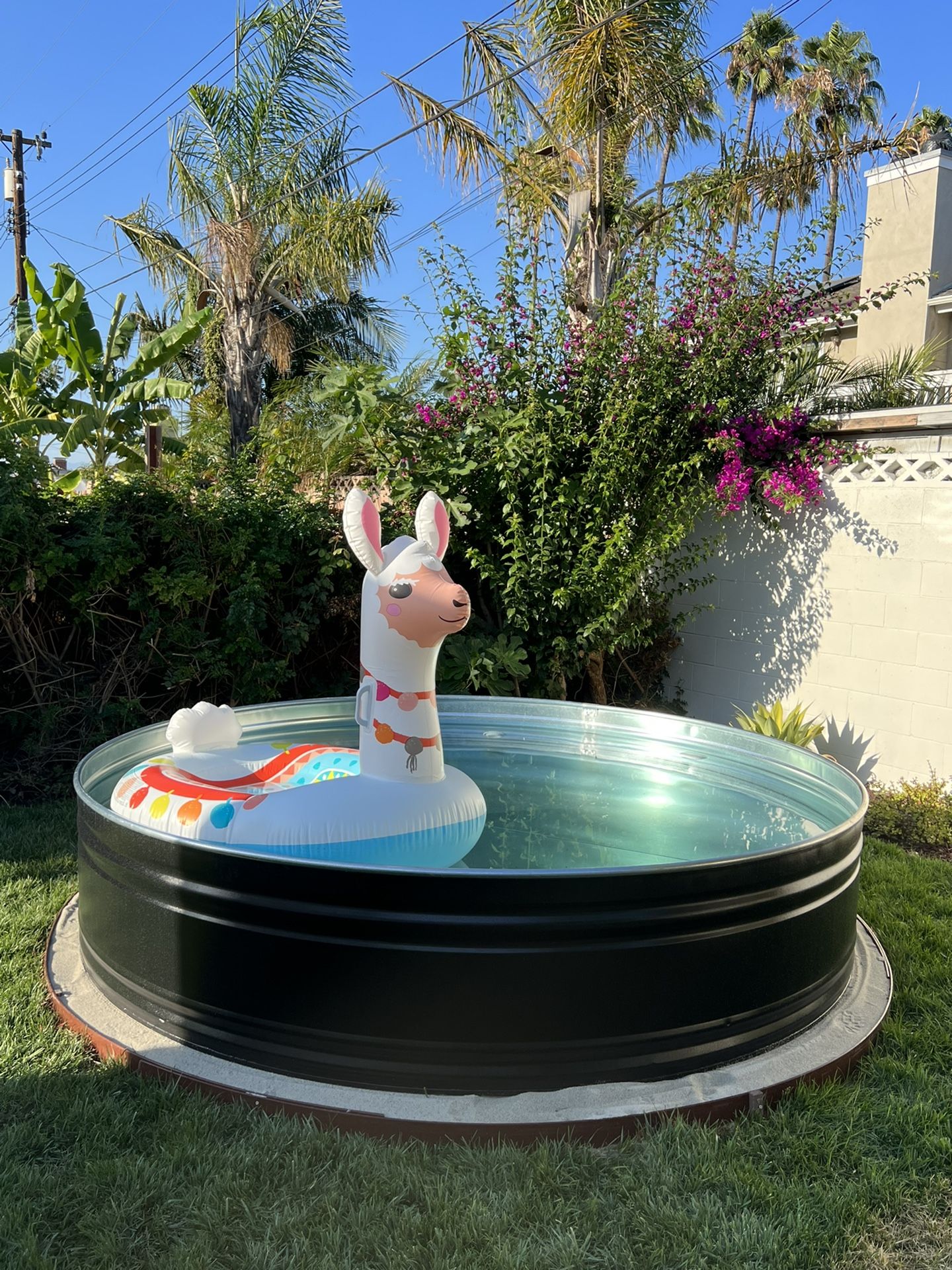 H2o Tank Ave - Custom Stock tank pool with Filter