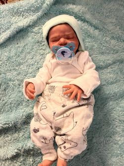 Hand painted reborn doll (male)