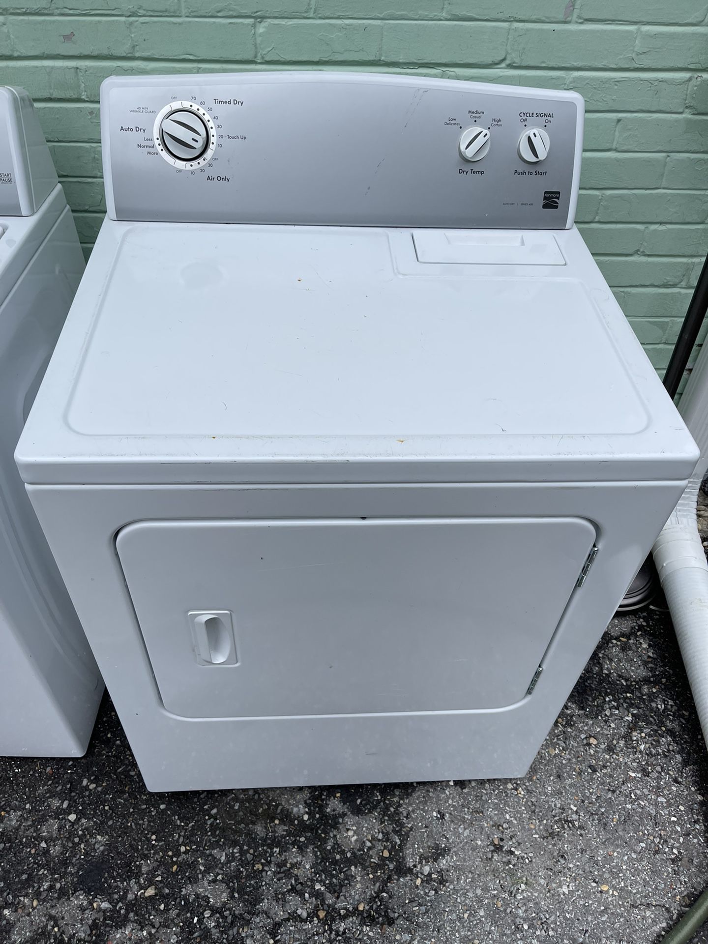 Kenmore washer and dryer Set