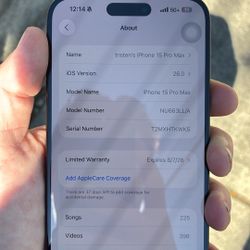 iPhone 15 Pro Max 256gb