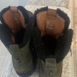 Coach Lace Up Boots