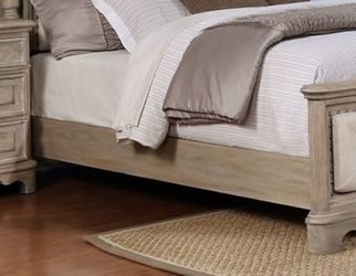 new solid wood Queen / King Side Rail Set