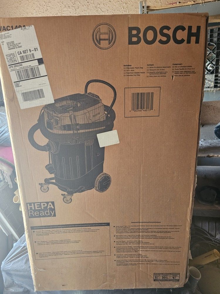 Bosh Dust Extractor Hepa Certified 