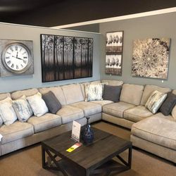 Ardsley Pewter RAF Sectional / couch /Living room set