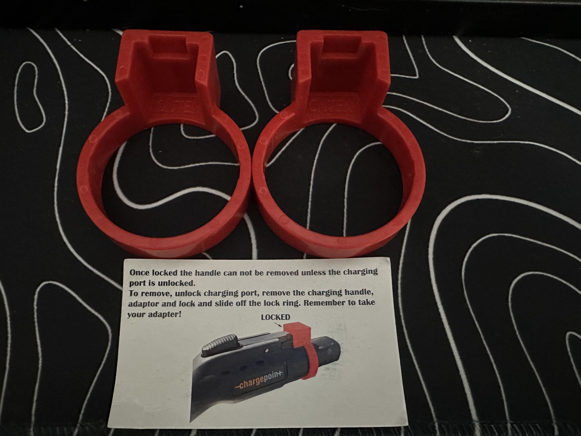 J1772 to Tesla adapter Locker Lock Prevent from being unplugged