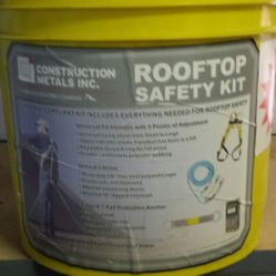 Rooftop safety kit 
