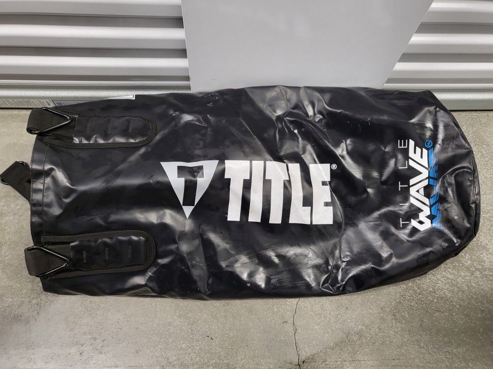 Title Wave H20 Water And Foam Punching Bag 