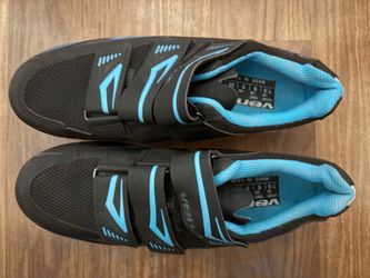 Venzo Cycling Shoes – Women’s Size 7.5 (EU 39) – Peloton Compatible – Excellent Condition