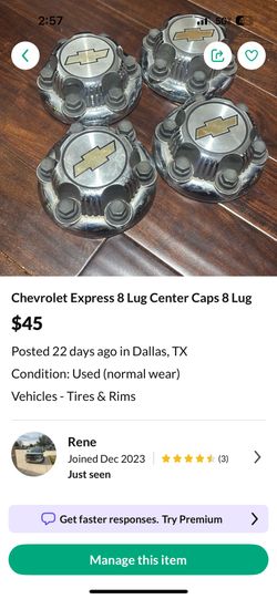 8 Lug Express Caps