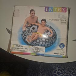 Intex Monster Truck Tube, a 45-inch inflatable pool float