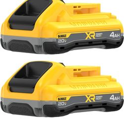 Dewalt 20v Batteries Powerpack 4.0 ah XR Brand New Price For Both