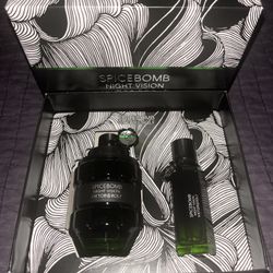 Spicebomb Night Vision Cologne Gift Set Brand New!!