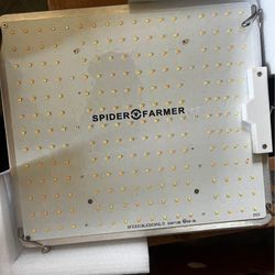 Spider farmer grow tent light