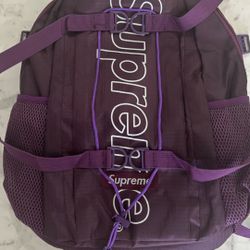 purple supreme bag
