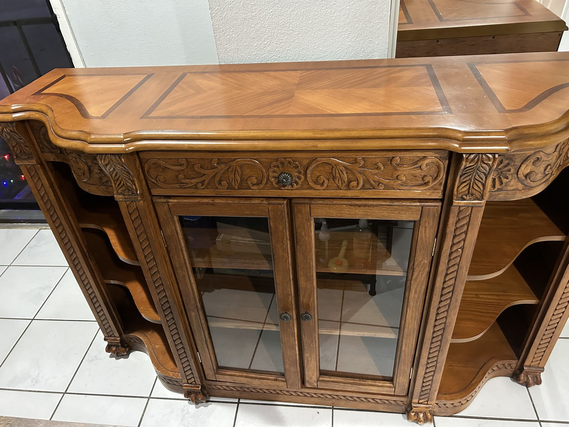 Carved Wooden cabinet