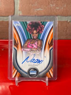 2020 Topps WWE Women's Division Naomi Autograph Card /50