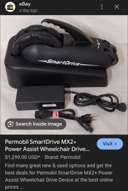 The Permobil SmartDrive MX2+