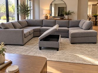 Beautiful sectional couch delivery available