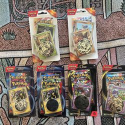 Pokémon Raikou Foil Promo Card Blister Pack with Coin and 2 Booster Packs (2)