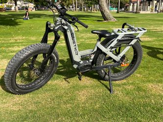 FOR SALE: QuietKat APEX HD KT E-Bike – Gull Grey | Like New | $3,000 OBO