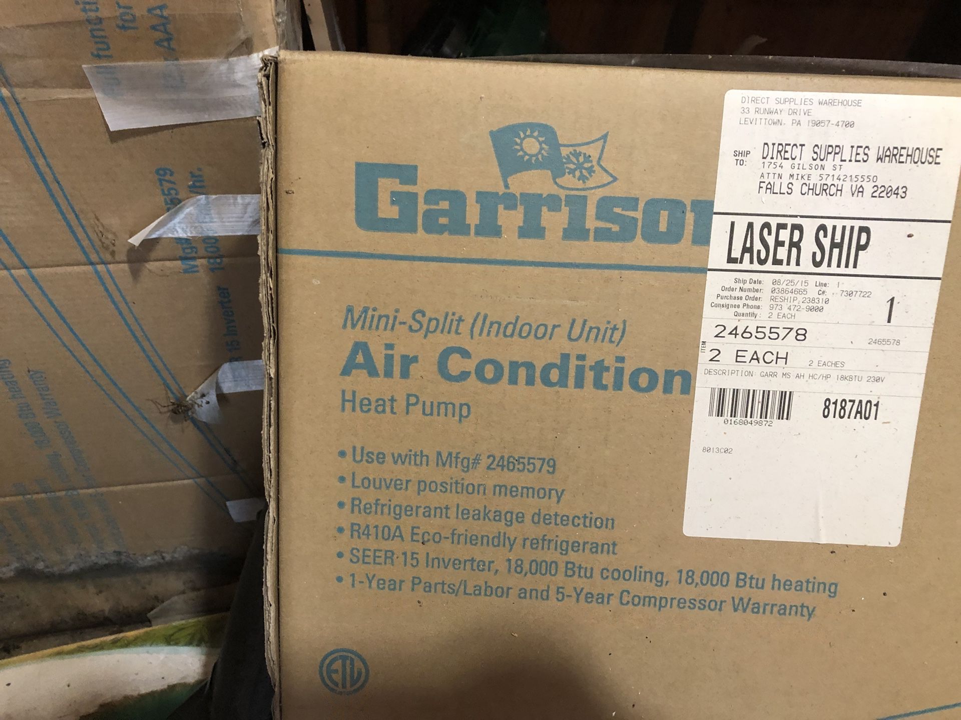 GARRISON AIR CONDITIONER