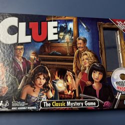 Hasbro Gaming Clue Game, Mystery Board Game, 2-6 Players, 8+ Years Features a card-revealing mirror Who committed the murder in the mansion. Eliminate