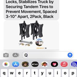 Wheel Chaco Stabilizer  Heavy  Duty  Trailer  Whith Ratchet And Looks  2 Pack  Black 