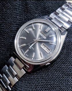 Seiko 5 Actus JDM Vintage Collectible Automatic Men's Watch With kanji day