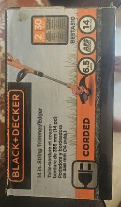Black And Decker 14 In Trimmer/Edger