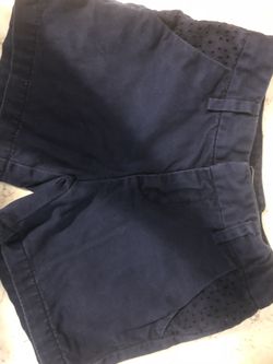 Gap kids girls size 6 adjustable waist navy