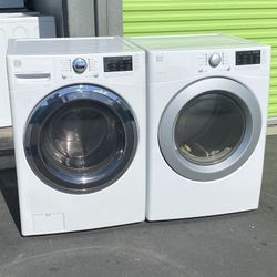 Used Set Gas Dryer And Washer Kenmore 
