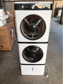 Water-Cooled Air Cooler GZ20-31B – Portable Cooling Fan with 14L Tank & Dual Air Outlet